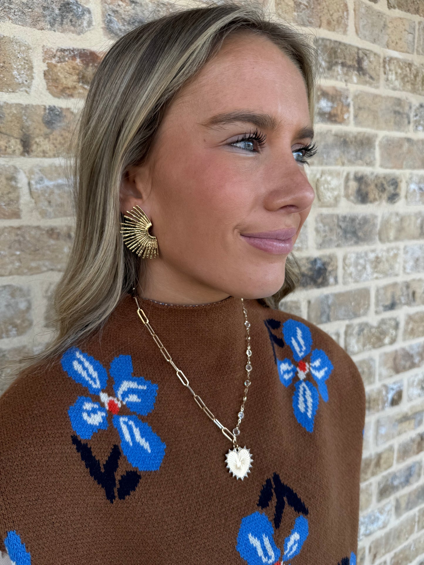 HALF SUN EARRINGS