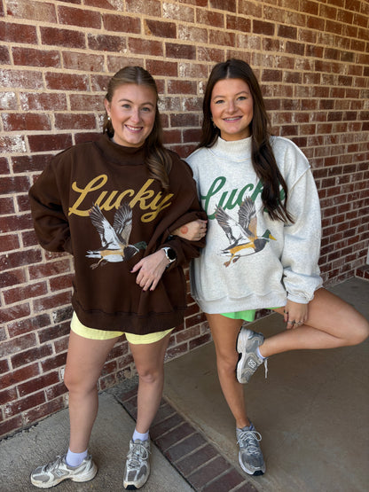 LUCKY DUCK MOCK NECK