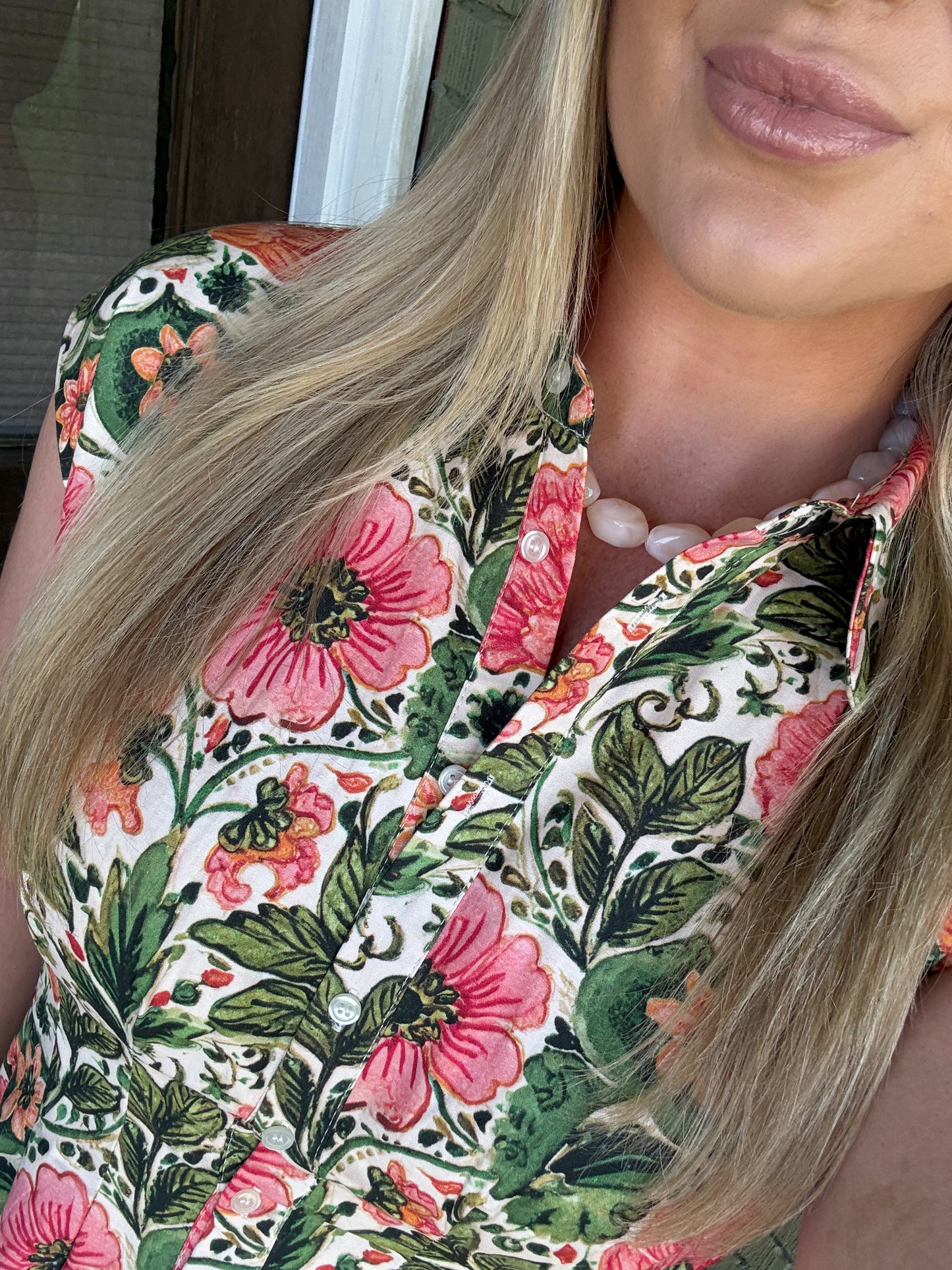 FLORAL PRINT MINI DRESS