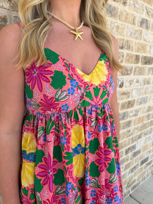 AIMEE FLORAL CAMI MAXI DRESS