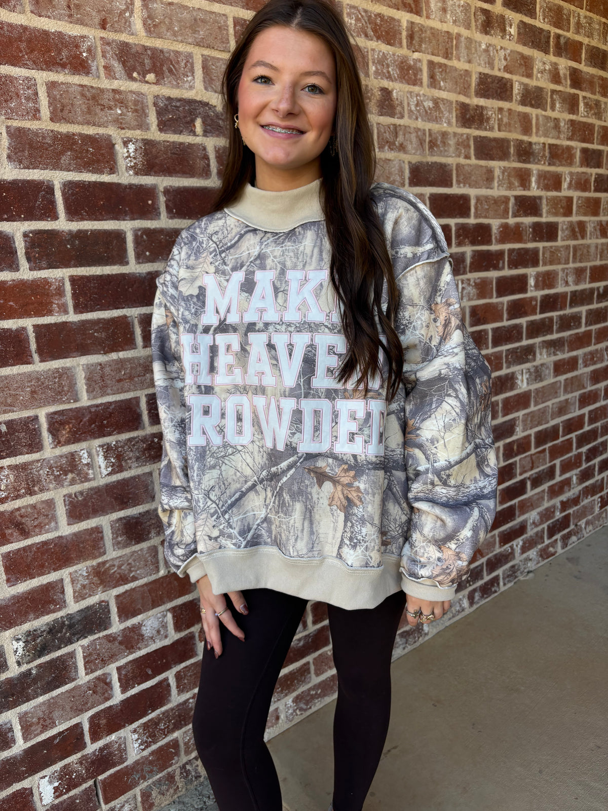 MAKE HEAVEN CROWDED SWEATSHIRT