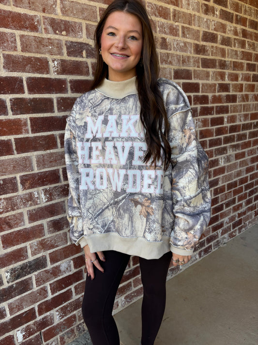 MAKE HEAVEN CROWDED SWEATSHIRT