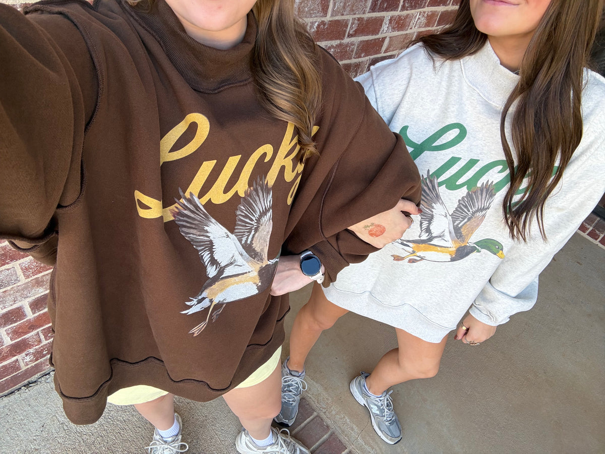 LUCKY DUCK MOCK NECK