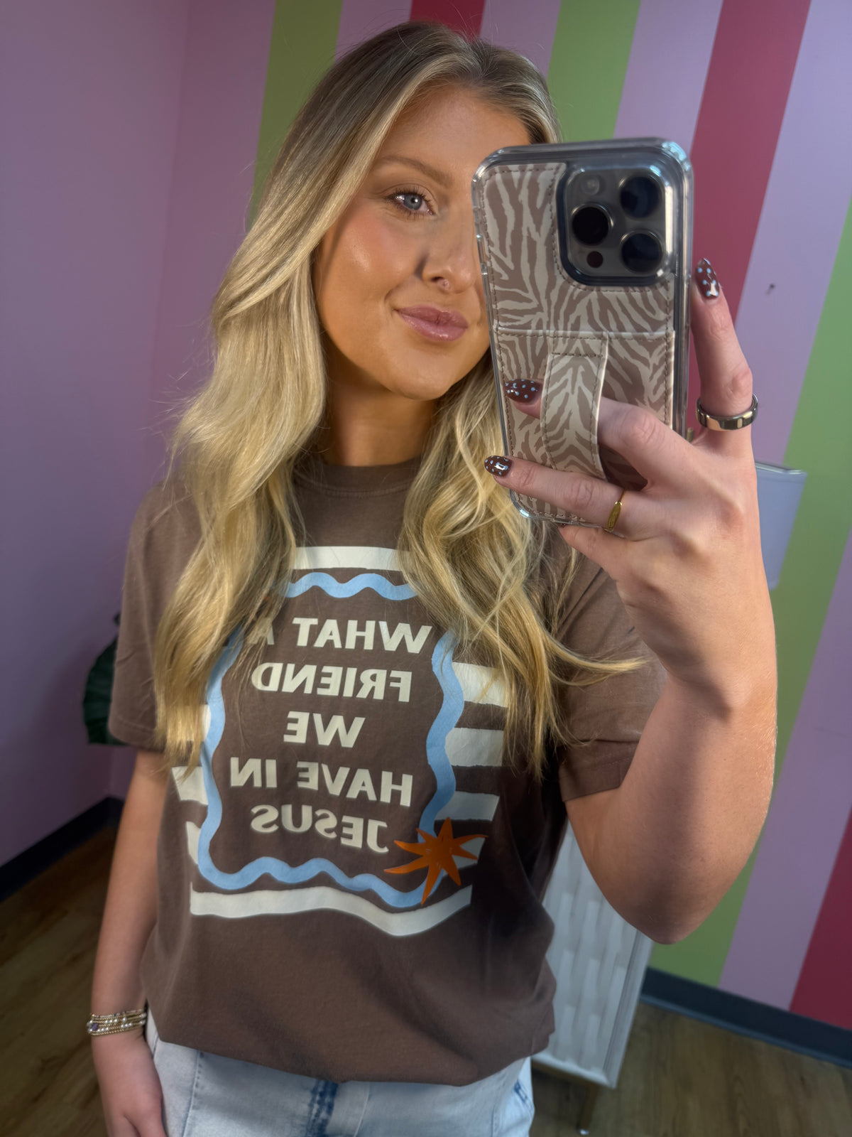 WHAT A FRIEND WE HAVE IN JESUS TEE