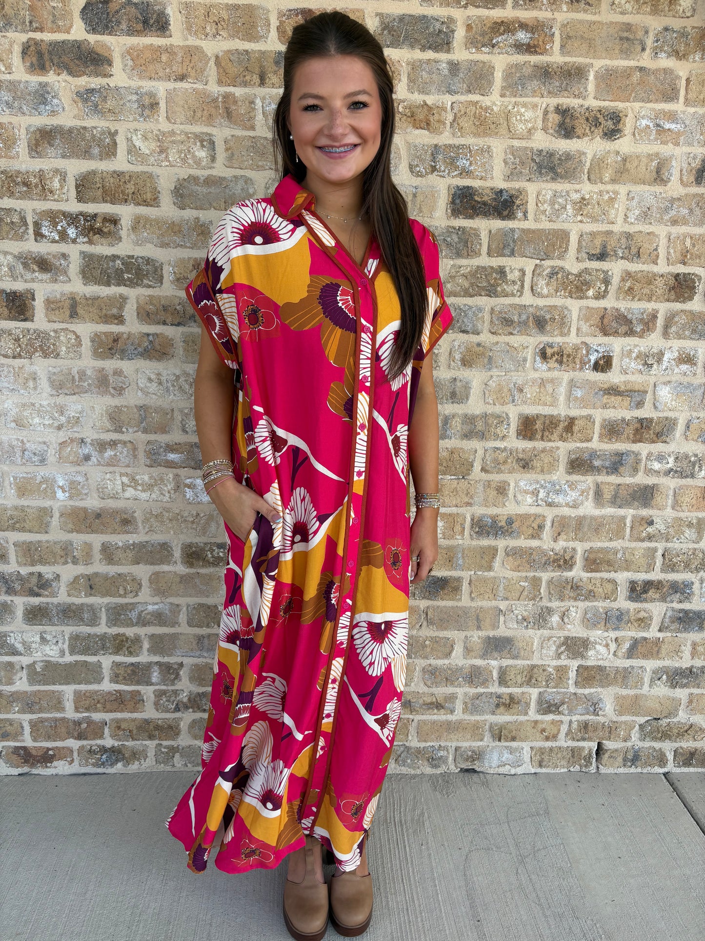 FALL FLORAL MAXI