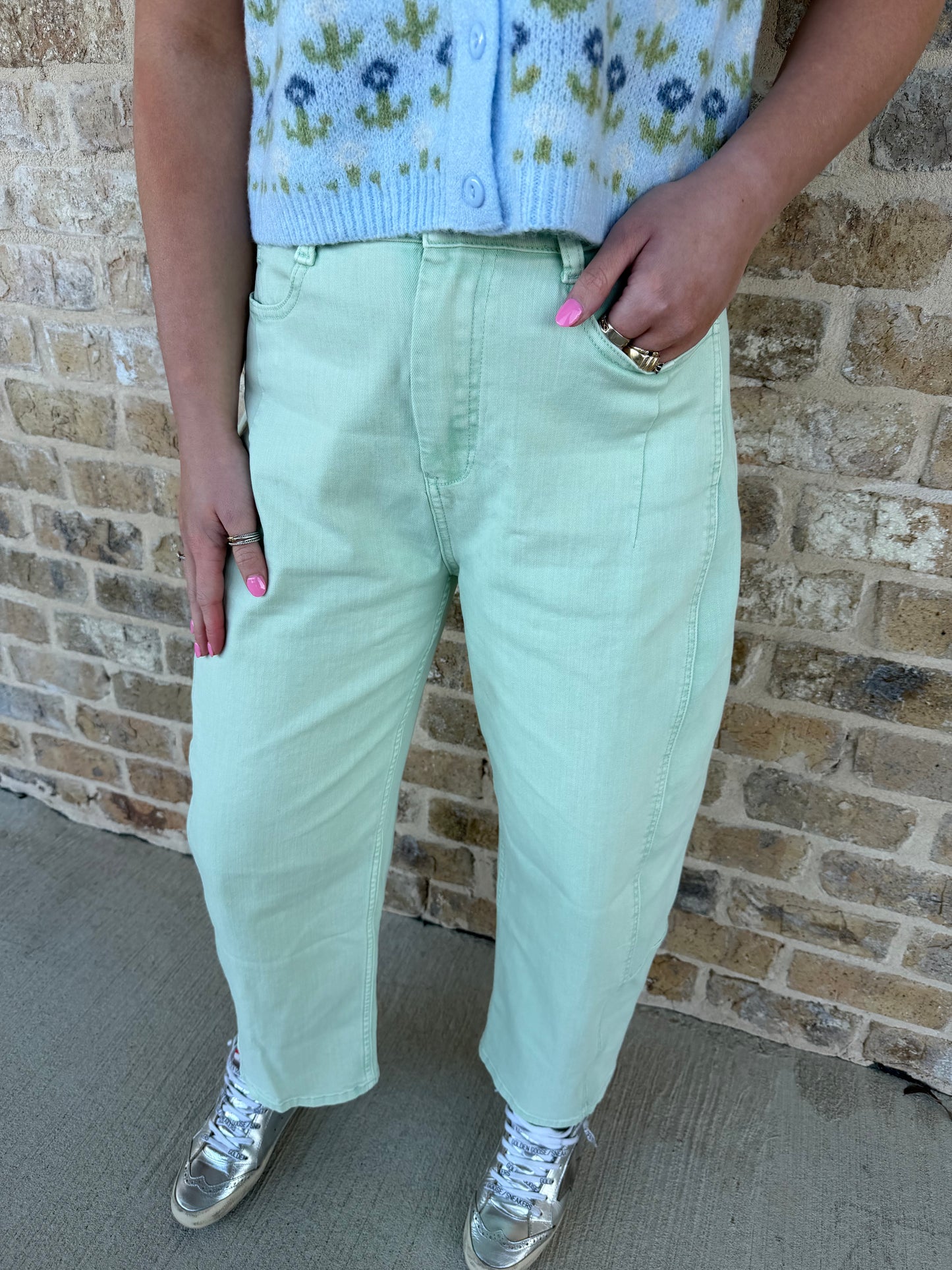 GREEN BARREL JEANS
